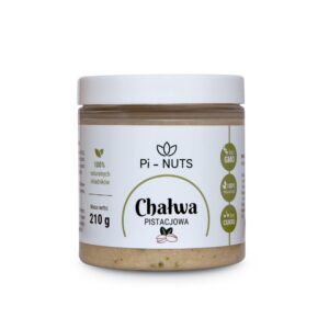Chałwa pistacjowa bez cukru 210g